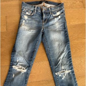J Brand Low Rise Skinny Jeans